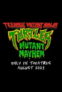 Teenage Mutant Ninja Turtles: Mutant Mayhem logo poster